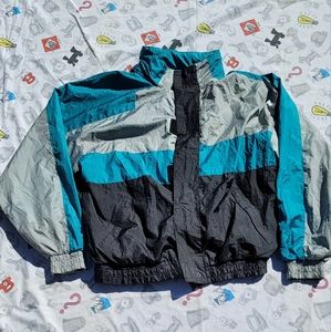 Vintage Wilson Windbreaker Jacket Large